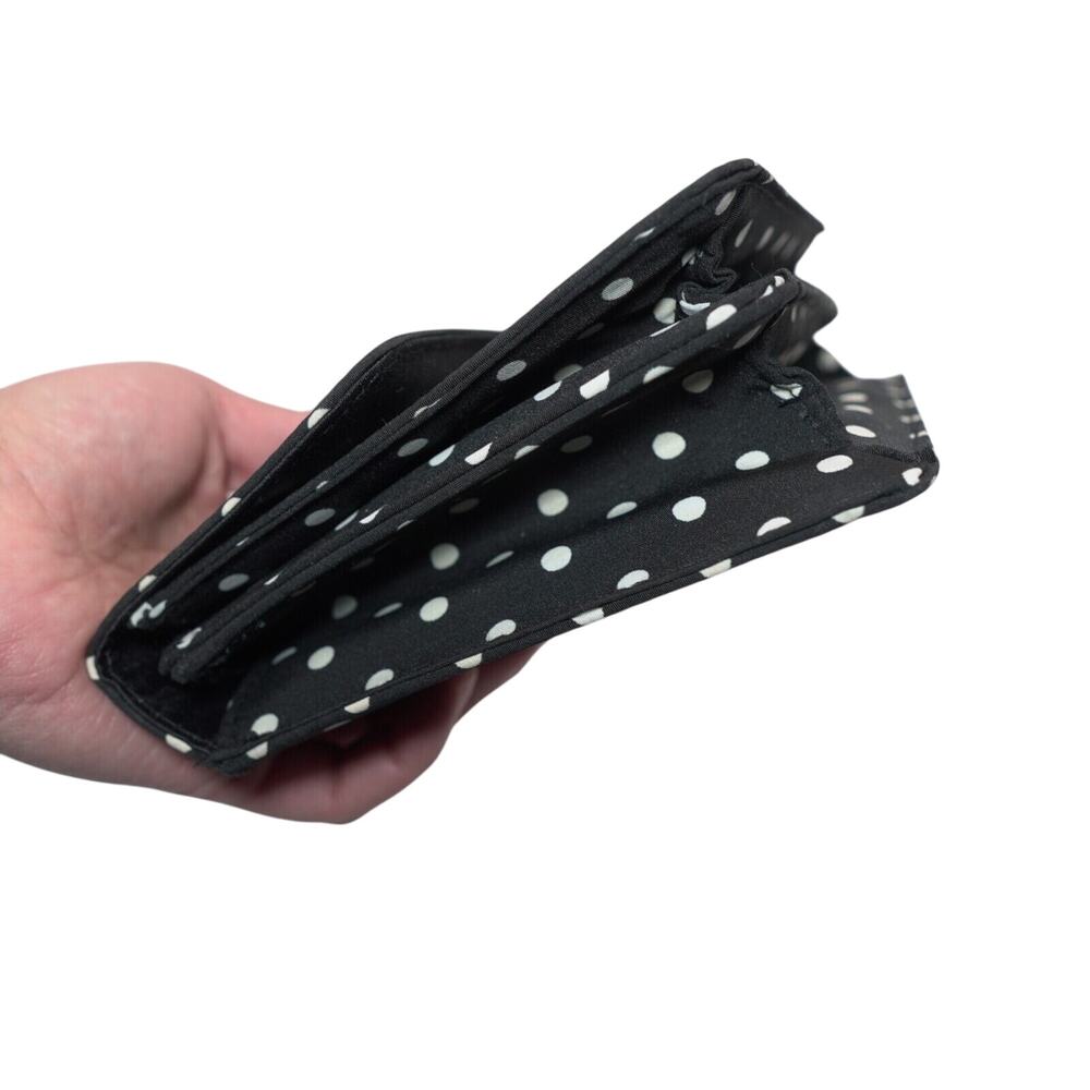 Vanessa Polka Dot Clutch Vtg Glam Girlhoodcore Feminine Crossbody Convertible - Picture 9 of 13